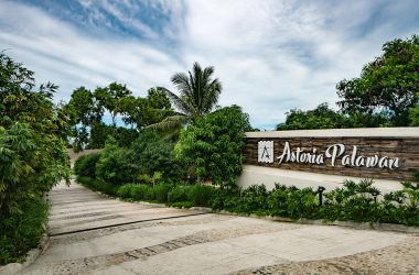 astoria palawan entrance