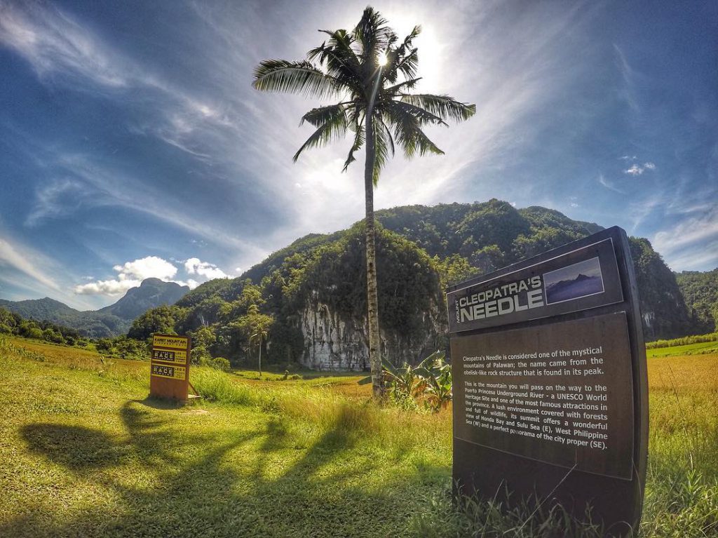 Cleopatra's Needle in Palawan