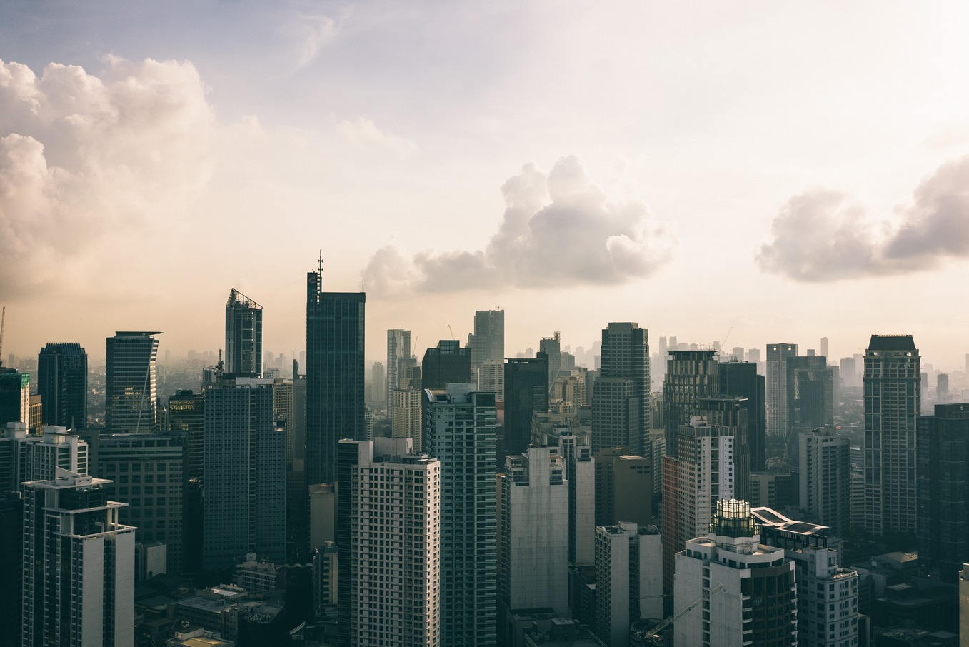 metro manila skyline